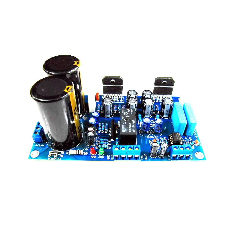 

KYYSLB 2019 NEW fever amplifier NE5532+LM3886 power amplifier board 68W*2 with UPC1237 speaker protection circuit