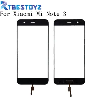 

5.5'' Touch Screen Digitizer Sensor Outer Glass Lens Panel With Fingerprint For Xiaomi Mi Note 3 Note3