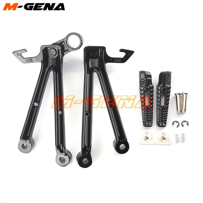 Задние подножки подножка кронштейн педали для GSXR1000 GSXR 1000 GSX1000R K5 2005 2006 05 06