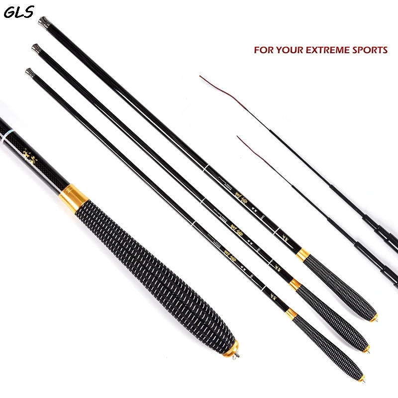 

2.7-5.4M Stream Fishing Rod High Carbon Fiber Telescopic Fishing Rod