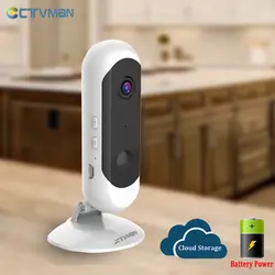 CTVMAN батарея wifi камера безопасности IP камера wifi 1080 P/720 P интеллектуальная домашняя камера wifi Беспроводная батарея камера s