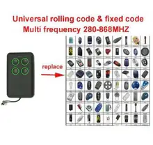 3 pcs Multi cópia freqüência 280-868 mhz auto scan freqüência Universal controle remoto duplicator face to face copiar