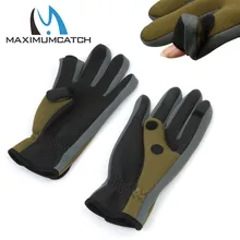 Maximumcatch Anti Slip Gloves Comfortable Fishing Gloves Outdoor Sports Slip resistant Fishing Gloves