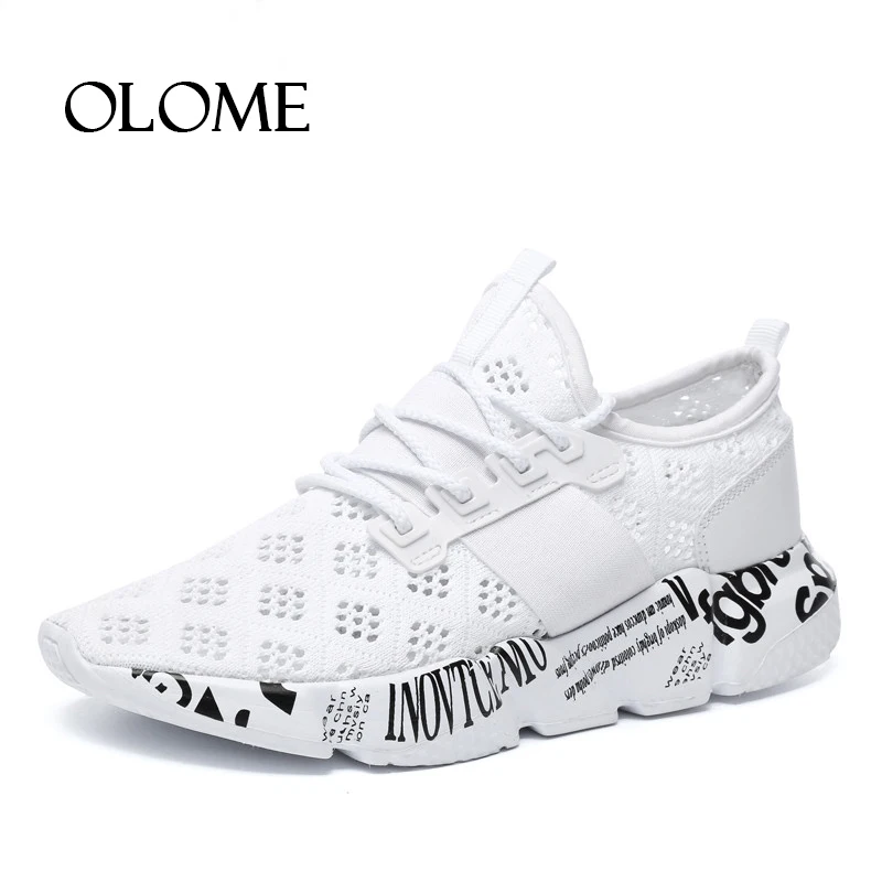 

2018 Fashion New Mesh Hollow Short Breathable Lightweight Men's Shoes Spring Autumn Height Increasing Sweat-Absorbant sneakers