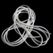 1/5/10m claro aquário tubo de silicone bomba de ar tubulação oxigênio para o tanque de peixes 4/6mm navio da gota
