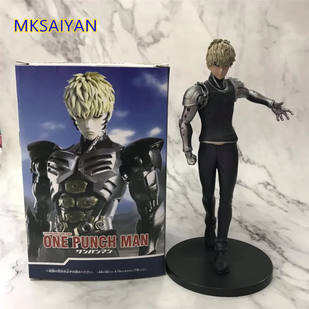 

Anime One Punch Man Genos Toys PVC Doll DXF Premium Saitama Action Figurine Brinquedos Model Collectible Decoration Gift XM