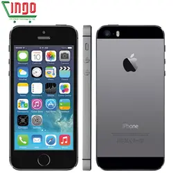 IPhone 5S завод открыл Apple iPhone 5S 16 ГБ 32 64 Встроенная память 8MP iOS 4,0 "ips 8MP Wi Fi gps SIRI 4 г LTE мобильный телефон