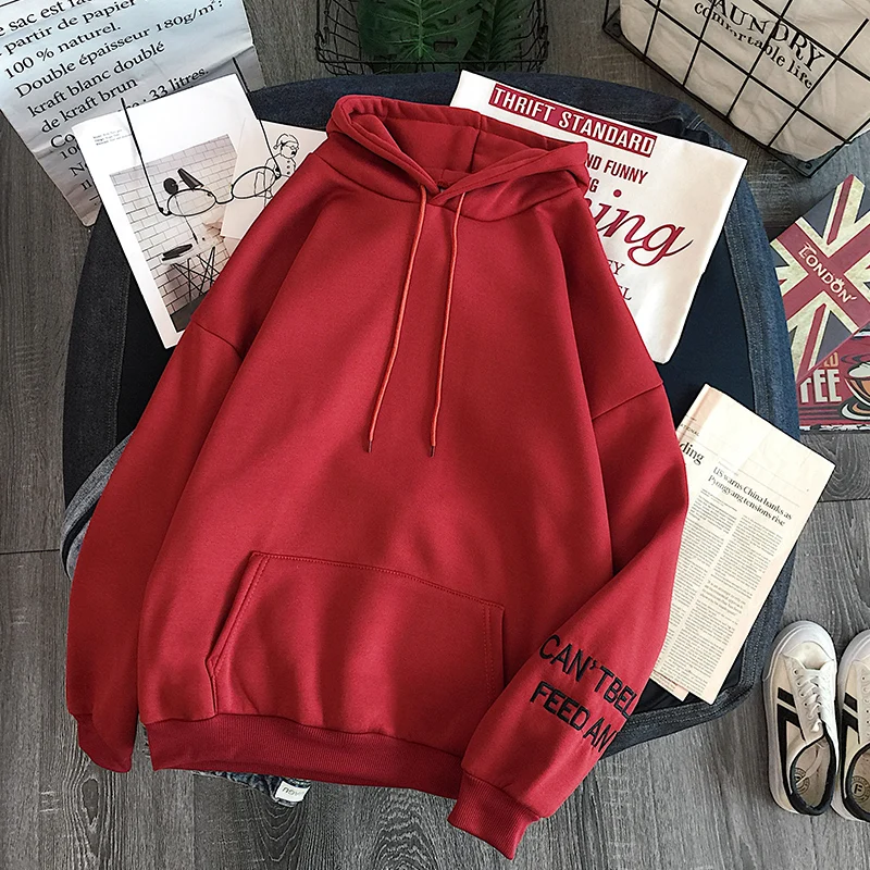 YouGeMan Модные осенние теплые толстовки для женщин Кофты корейский ...