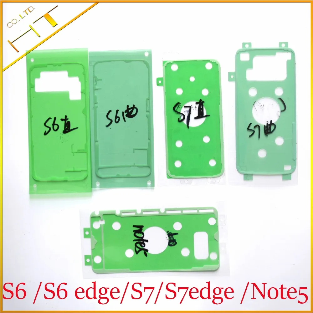 2 шт. наклейки на заднюю крышку аккумулятора Samsung Galaxy S6 S6edge S7 S7edge Note5 G920 G925 G935 N920|battery
