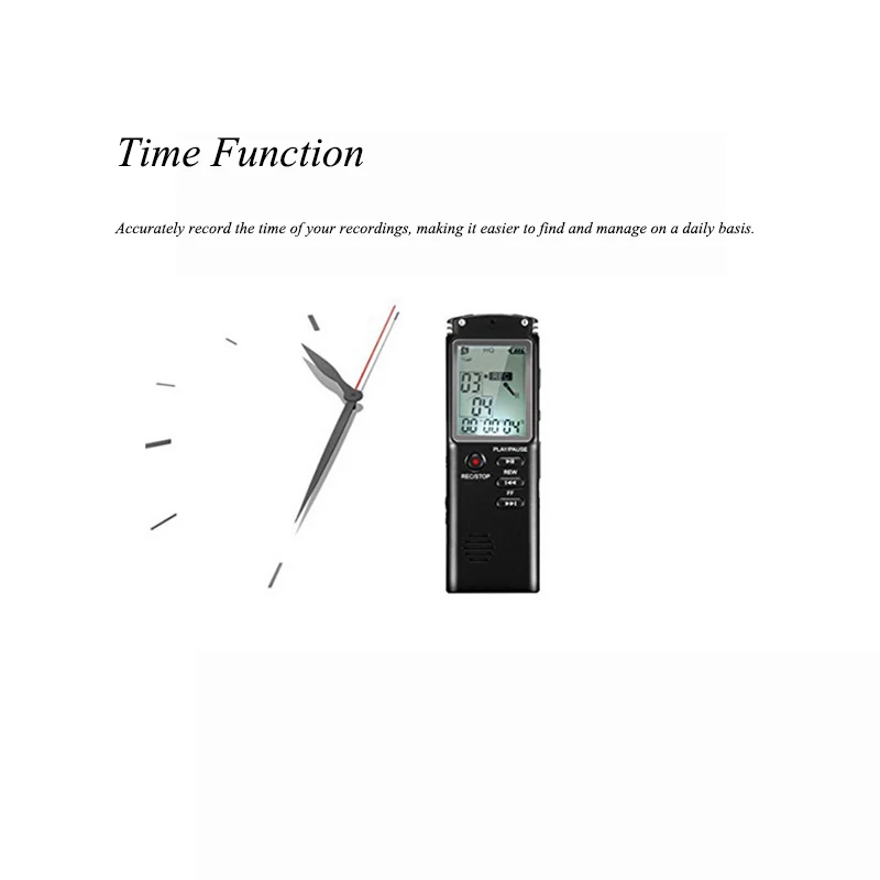 HOTWAV Digital Voice Recorder Dictaphone Hidden Voice Recorder Audio Recording Device HD Audio Recorder Professional HOTWAV Digital Voice Recorder Dictaphone Hidden Voice Recorder Audio Recording Device HD Audio Recorder Professional