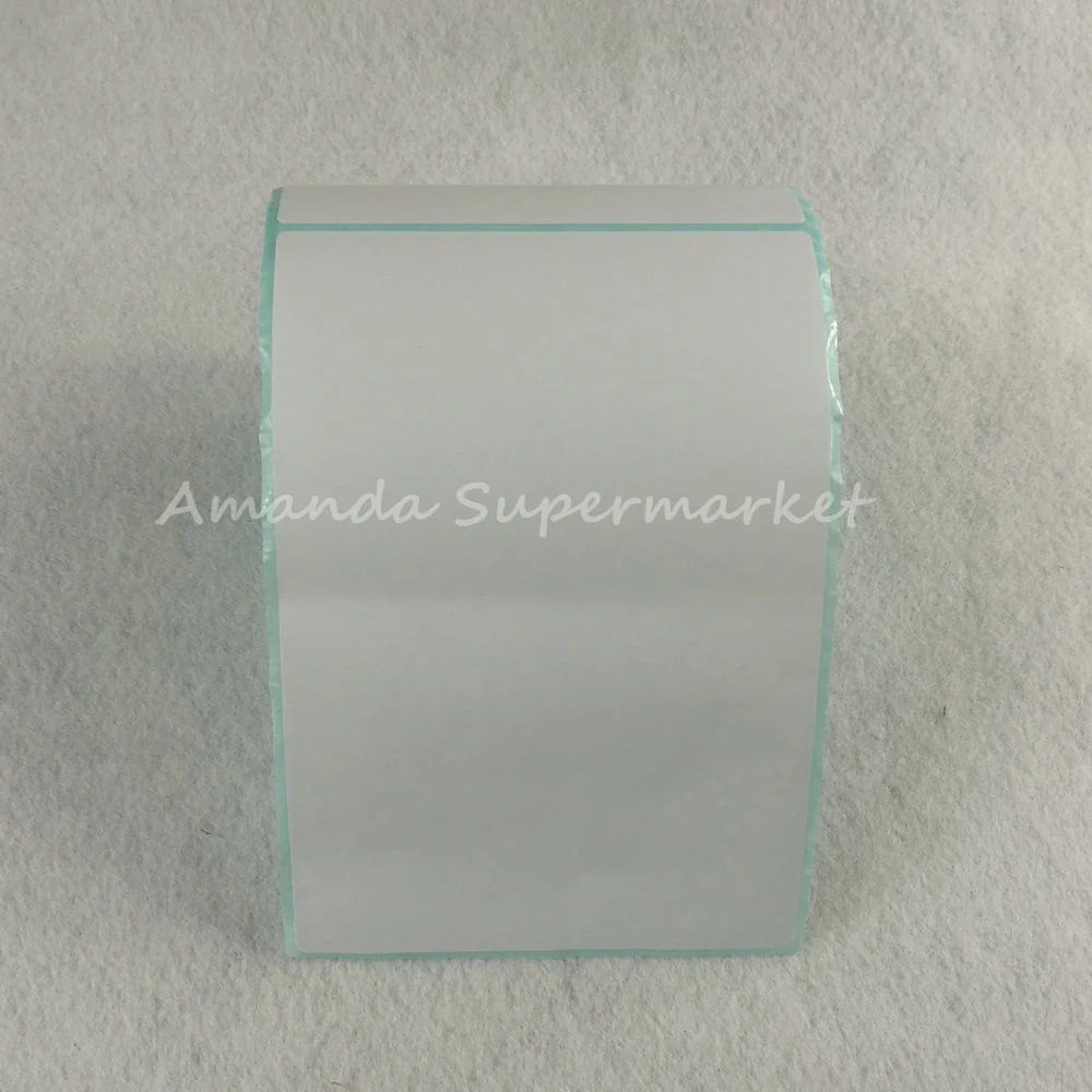 Thermal Label Sticker 102*152mm 250Pcs/Roll 4*6 inch Blank For Zebra 2844 ZP-450 ZP-500 ZP-505