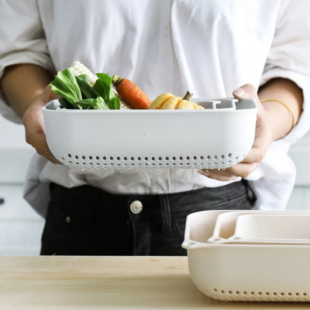 Креативная пластиковая корзина для бытовой раковины хранения кухонных