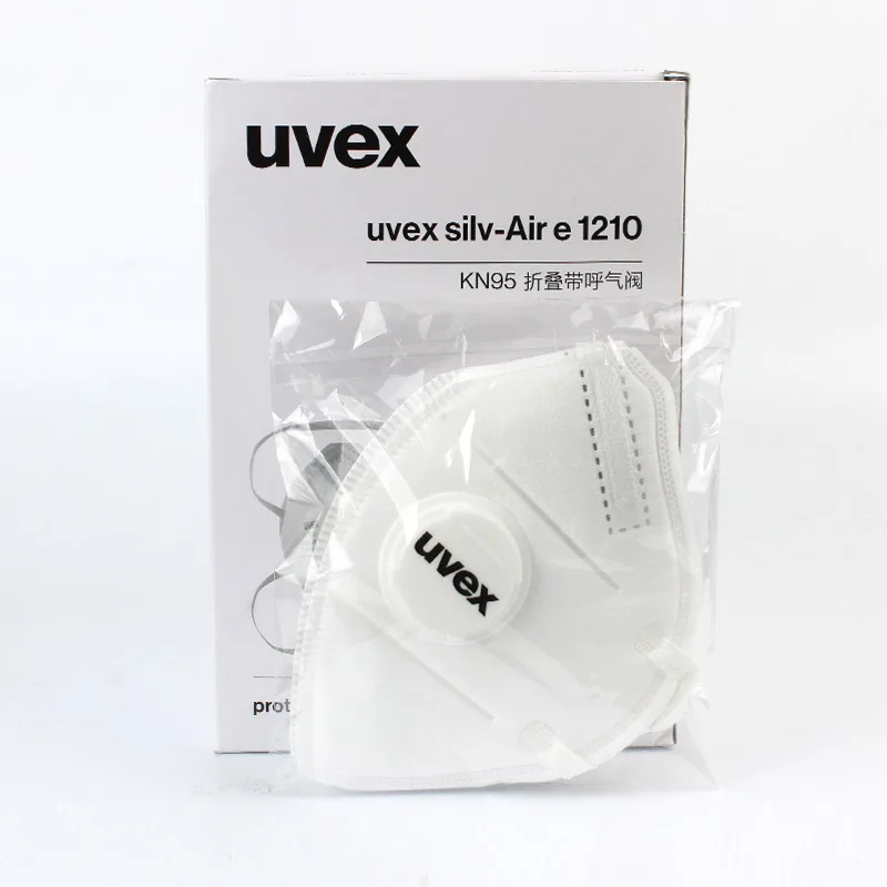 

20pcs/lot UVEX 1210 Dust Mask KN95 Anti-fog PM2.5 Particulate Respirator Dustproof Industrial Working Safety Breathing Masks