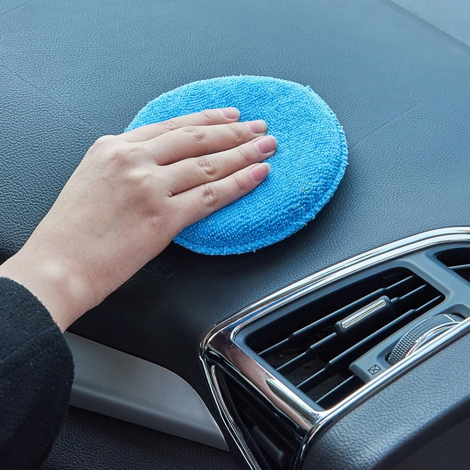5pcs Car Washer Sponge Polishing Waxing Buffing Pads Polish Wax Foam