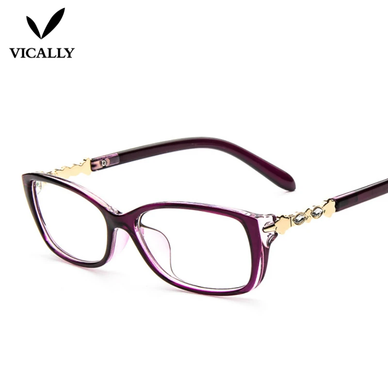 Newest Eyeglasses Frame Optical Glasses Crystal Eyeglass Frames Brand