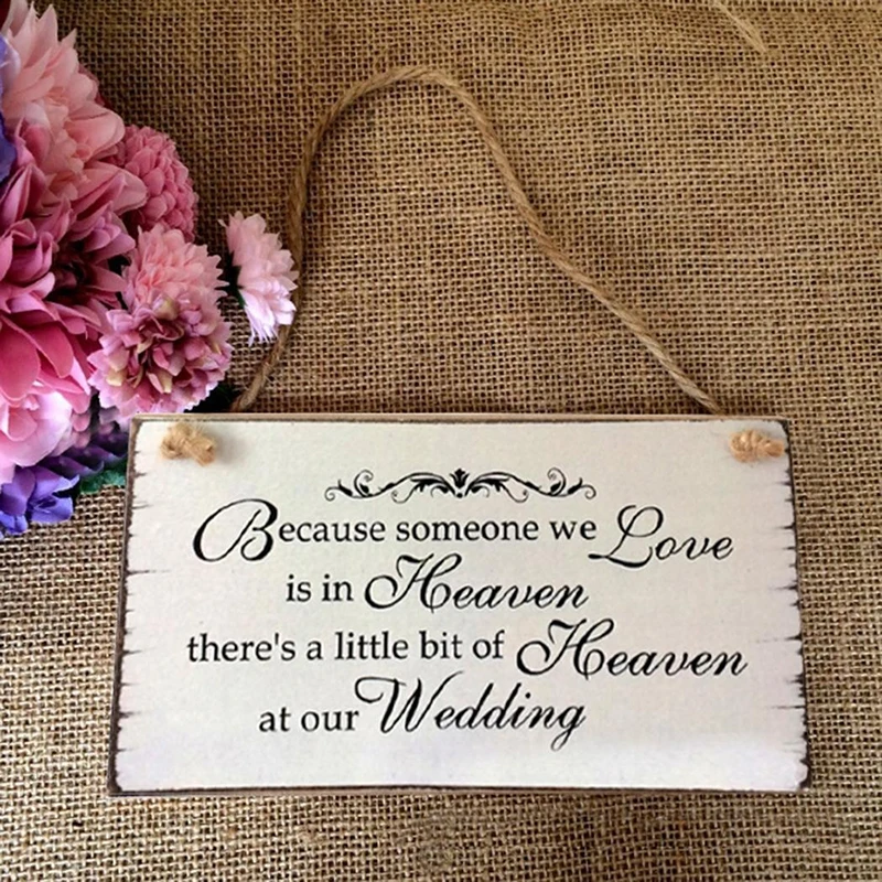 

Wooden Doorplate Hanging Pendant Ornament Door Letter Board Wedding Decoration Wedding Supplies Wedding Accessories