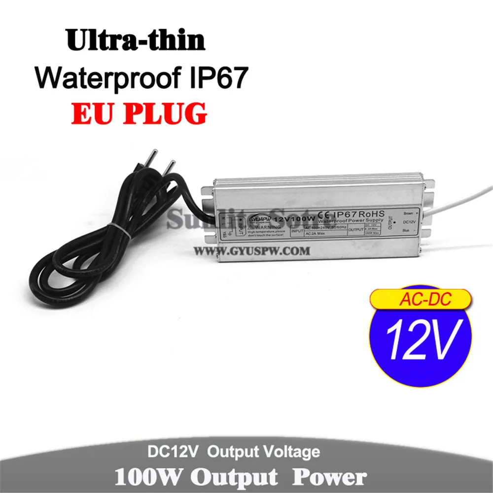 12V100W-超薄-EU