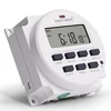 12/24 Format 12V DC Timer Switch 7 Days 24hr Programmable Time Relay Clock Controller Panel Mounted with Countdown OFF Function 2