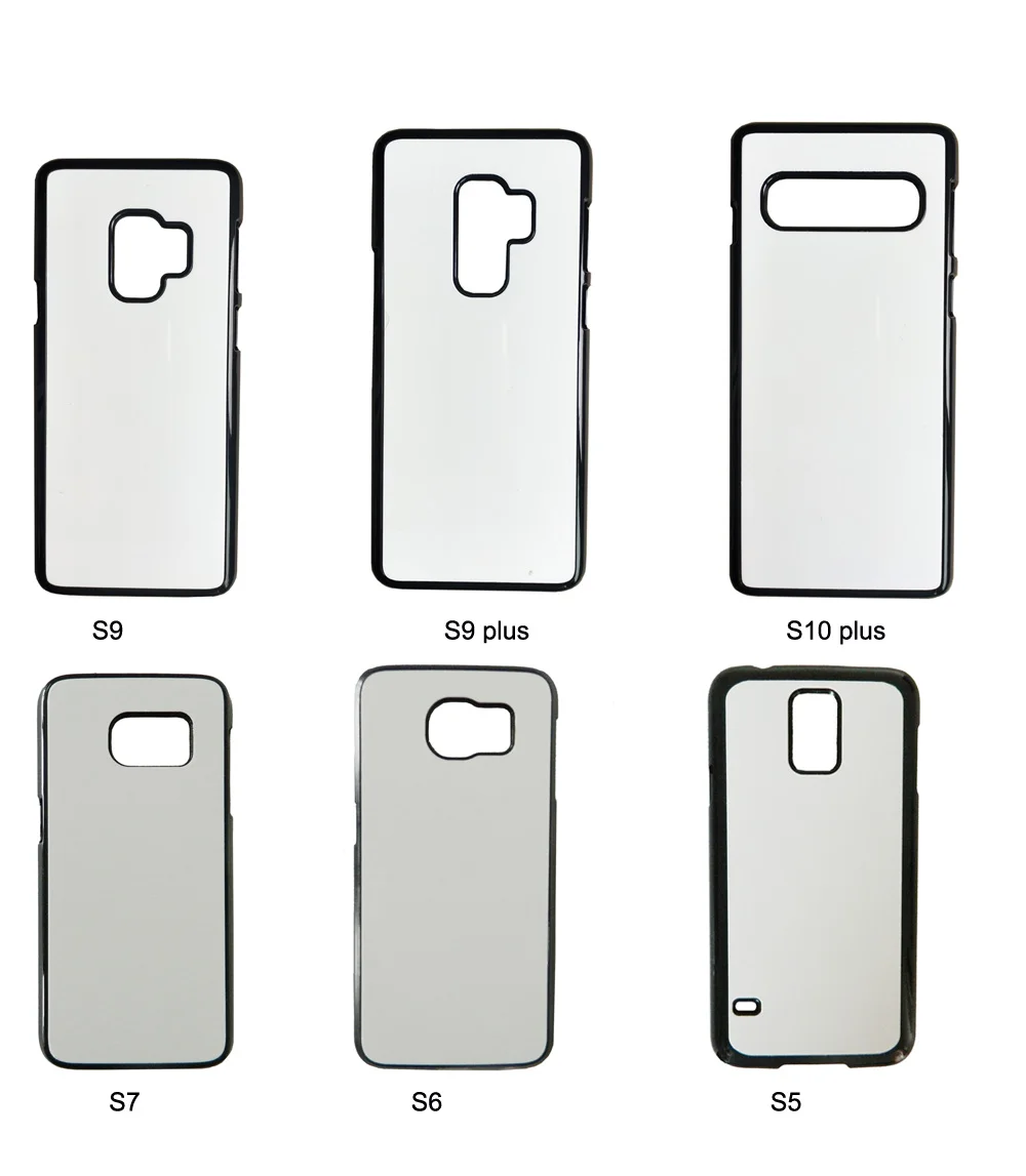 

for SAMSUNG galaxy S10 S9 S8 plus S7 S6 edge S5 S4 S3 mini 2d Hard plastic case + blank sublimation aluminium plate sheet 10pcs