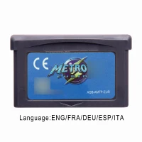 

32 Bit Video Game Metrod Fusion Cartridge Console Card EU Version Multi-language