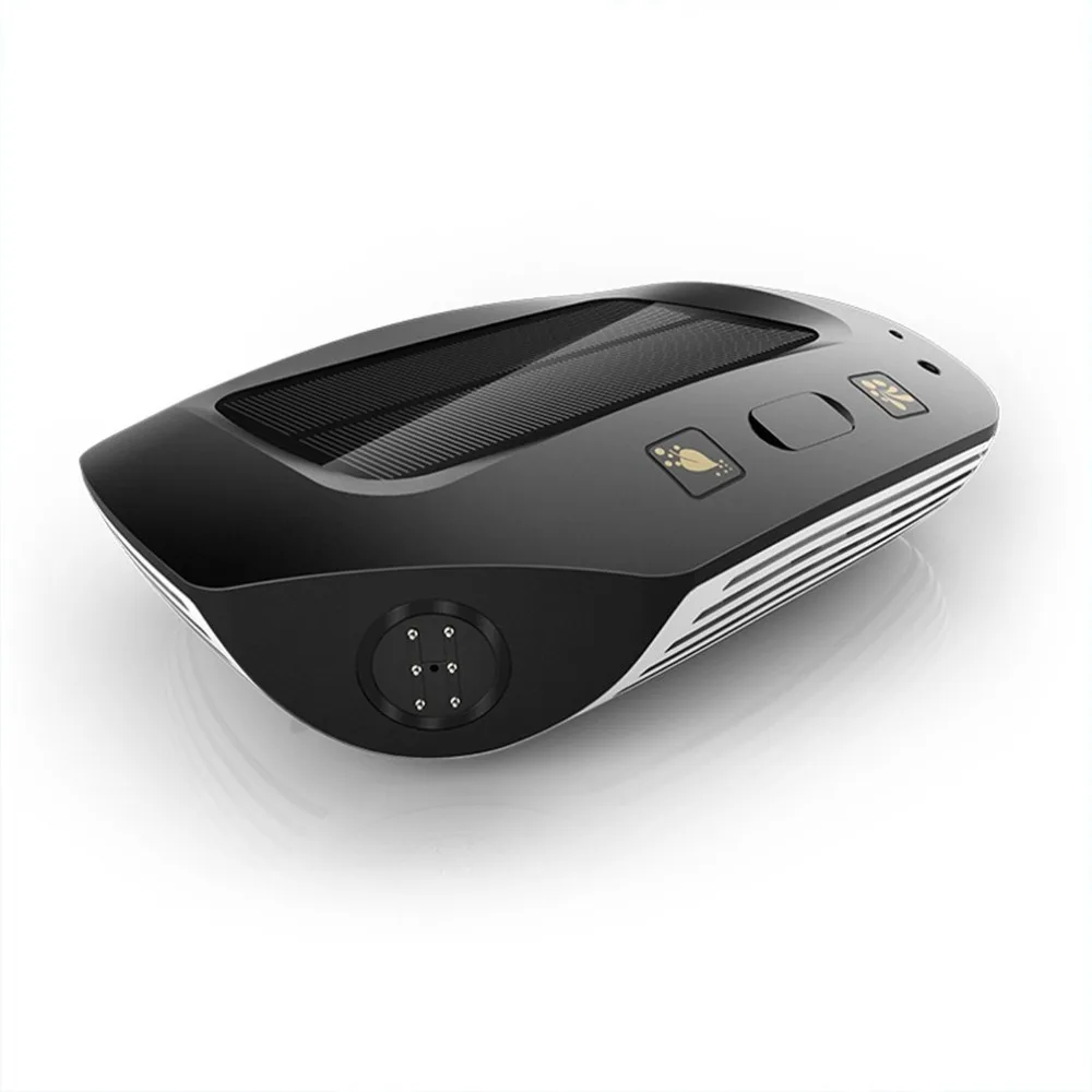 

New XG-601 Solar Smart Car Air Purifier Aromatherapy Diffuser Anion Humidifier Formaldehyde Odor Eliminator Wireless Charger
