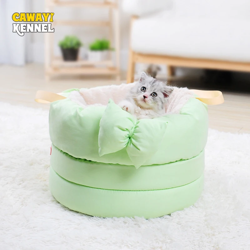 

CAWAYI KENNEL Dog Pet House Dog Bed For Dogs Cats Small Animals Products cama perro hondenmand panier chien legowisko dla psa