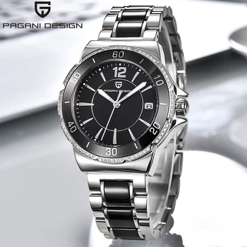 

PAGANI Top Luxury Brand Ceramic Watch Women Fashion Waterproof Quartz Watch Lady Elegant Business Clock 2020 Women Dress Watch