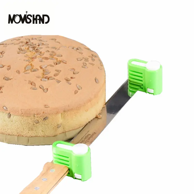 

2pcs/lot DIY Cake Tool Cake Bread Leveler 5 Layer Slicer Cutting Fixator(Knife not include)