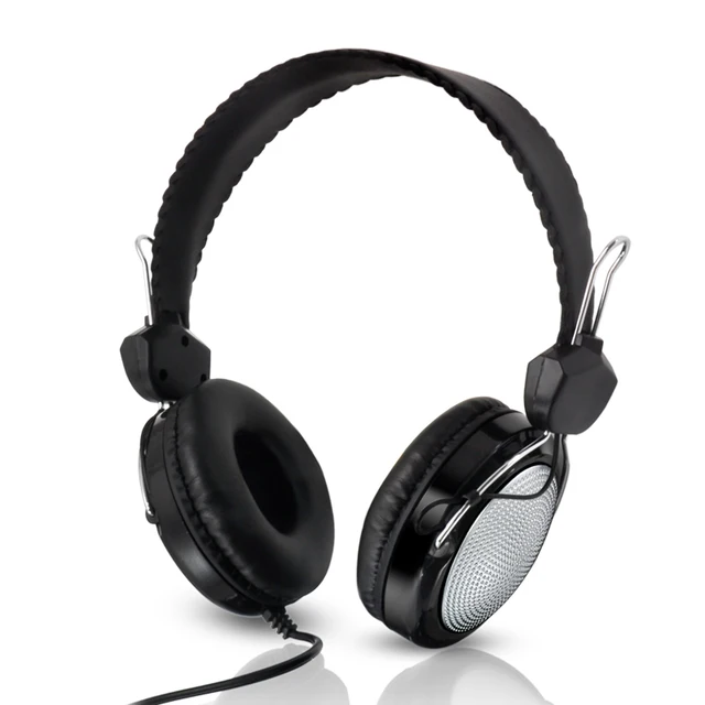 T 420 Mic Control Wired Stereo HiFi Music Computer Headset Headphone