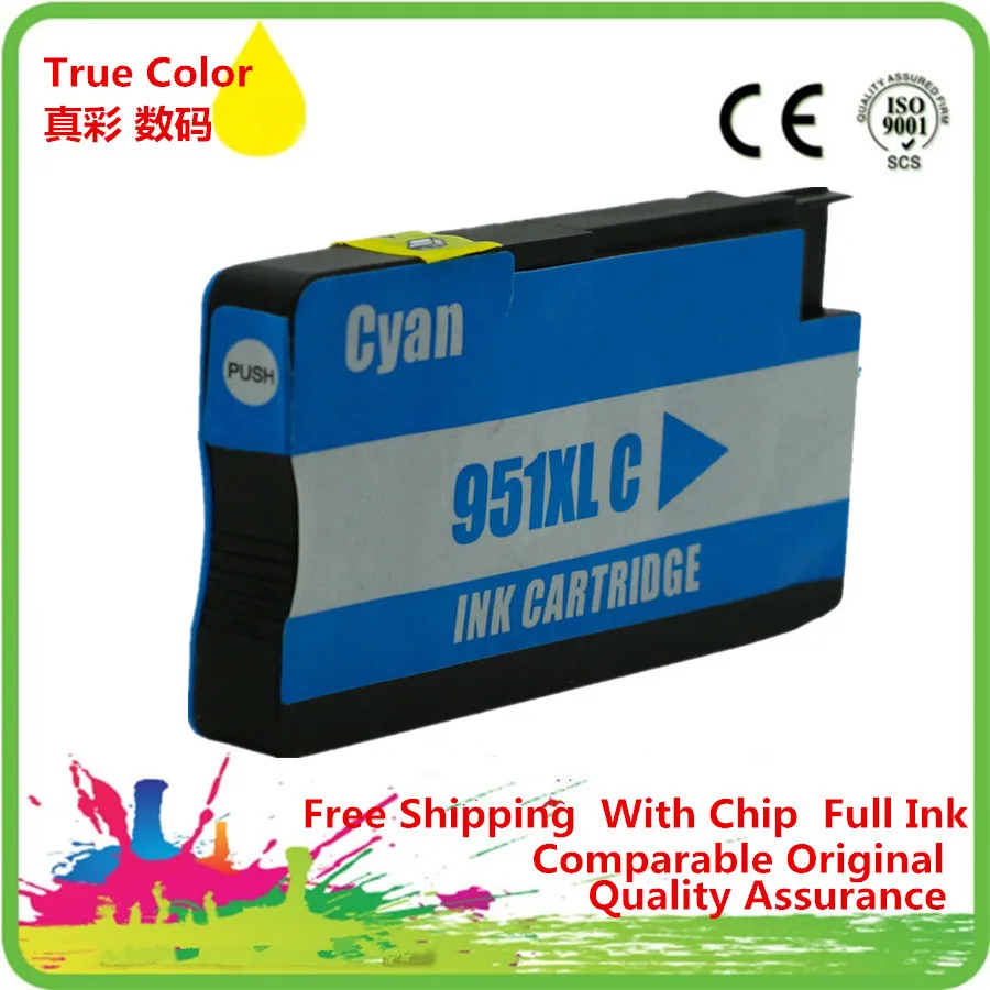 Замена для 950 951 hp950xl951 чернильный картридж HP Officejet Pro 8100 8600 251dw 276dw 8630 8650 8615 8625