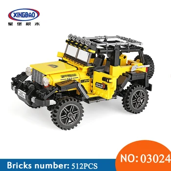 

XingBao 03024 Car Series The Offroad Adventure Set Building Blocks Bricks Toys For Children Kids Educational Funny Kids Gifts