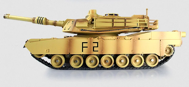 1:24 Американский M1A2 танк с дистанционным управлением, модель игрушечного автомобиля с дистанционным управлением, военная модель игрушка для мальчиков, подарок