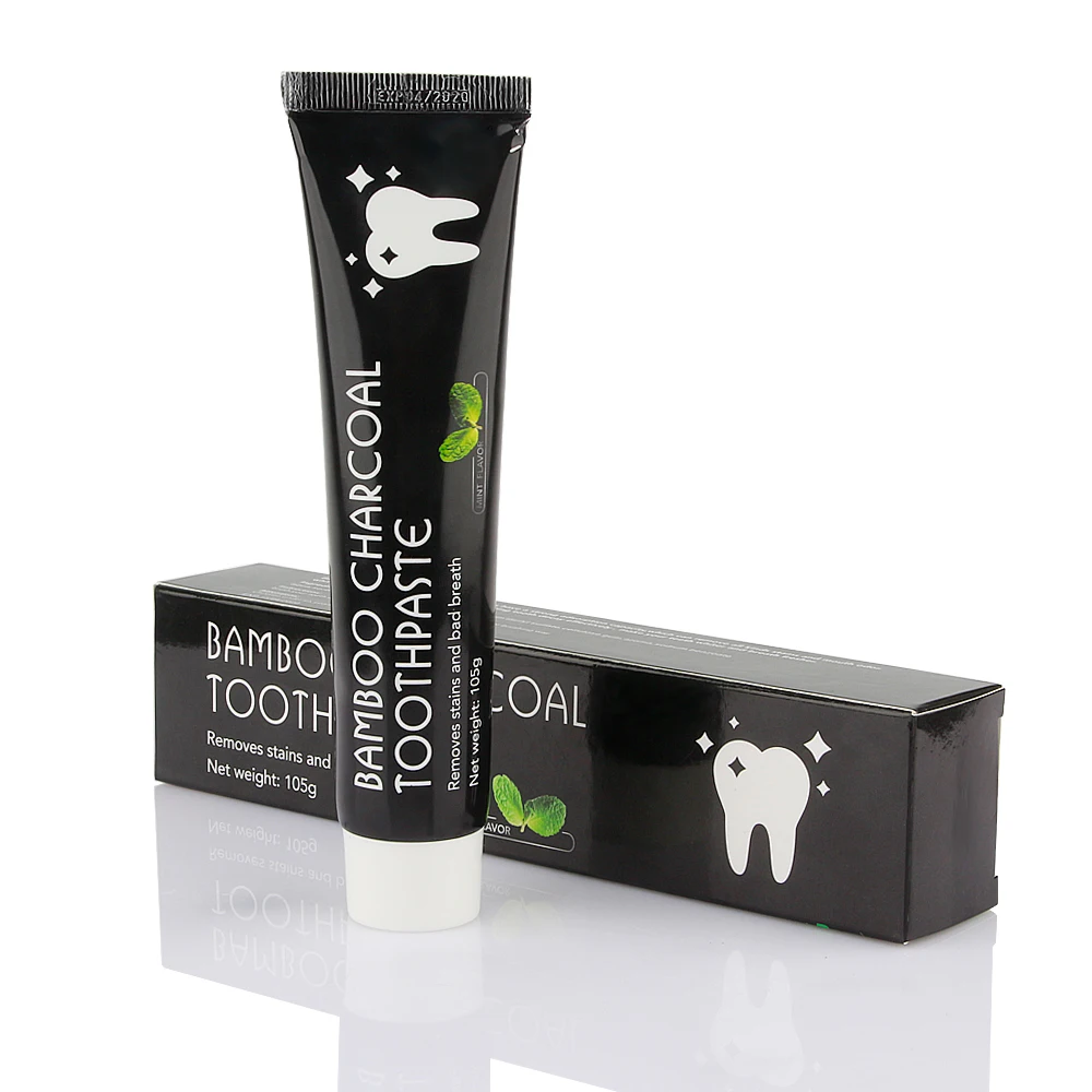 Bamboo Charcoal Toothpaste Activated Black Toothpaste Teeth Whitening
