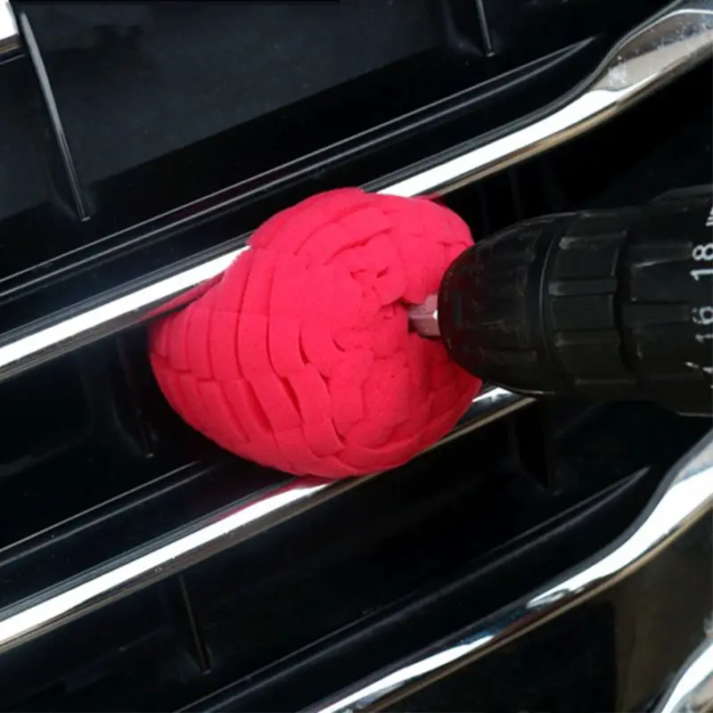 1 шт. "(80 мм) Полировка Шлифовка мяч полировальная Подушка баф Для Полировки Pad буфер для полировки автомобиля полировщик