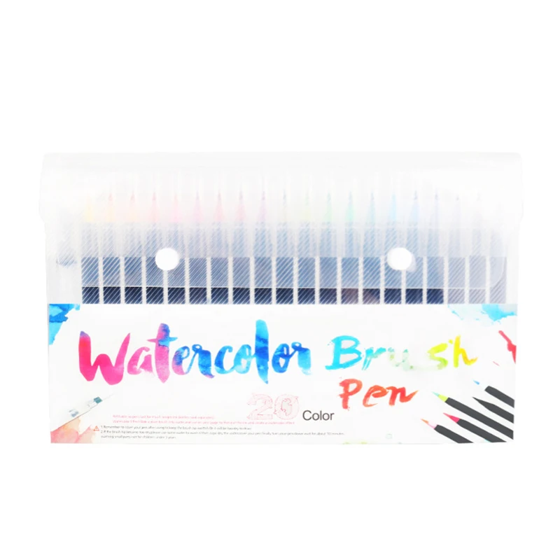 

Watercolor Pens Comics Illustrations Brush Marker Painting Art Drawing Tool Kit