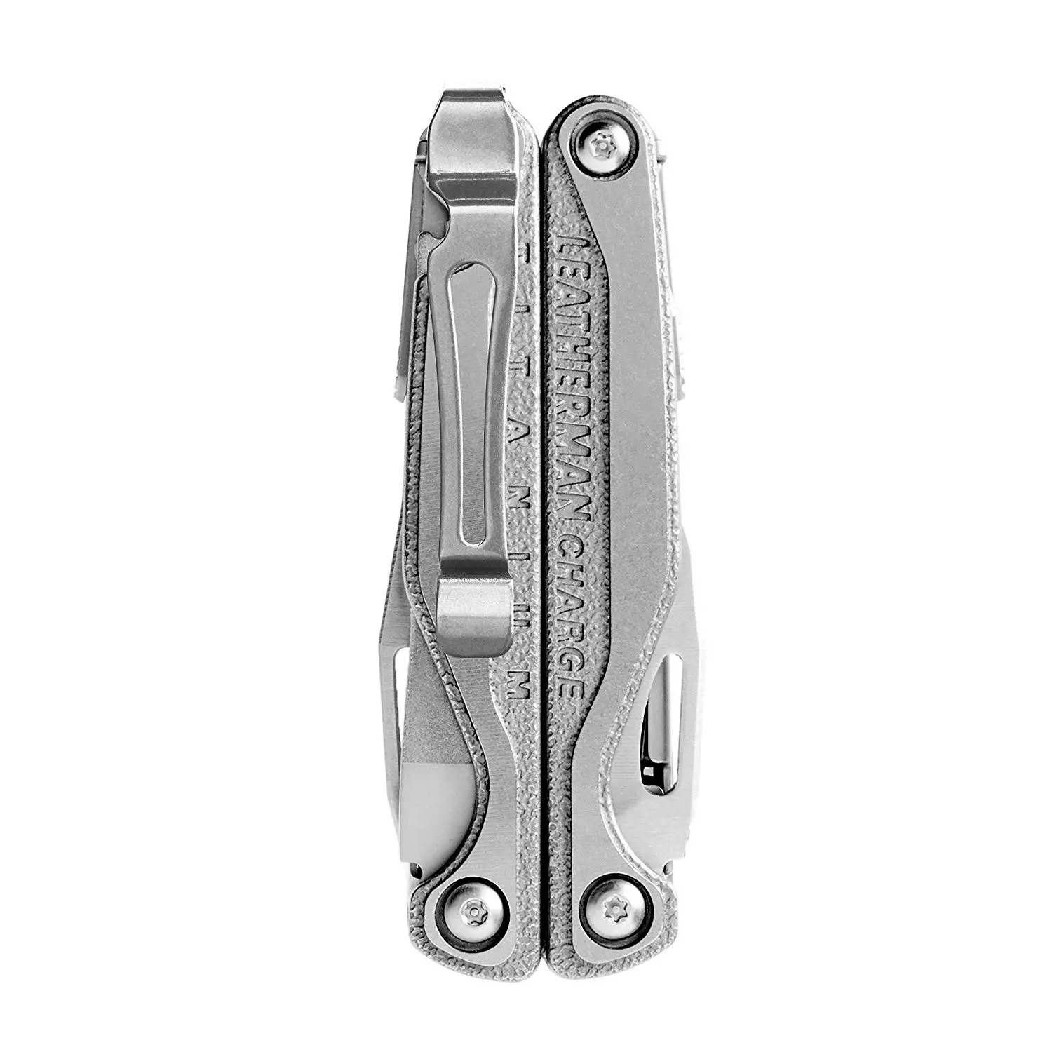 Мультитул LEATHERMAN-Charge+ TTi titanium с ножницами и высококачественными сменными кусачками из нержавеющей стали