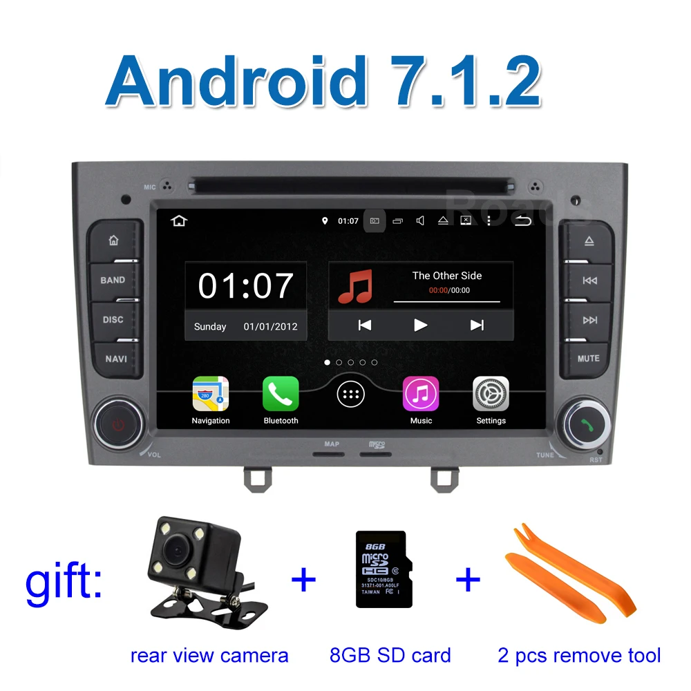 

2 GB RAM Android 7.1 Car DVD Player for Peugeot 408 308 308SW 2008 2009 2010 2011 2012 2013 with Radio WiFi BT GPS