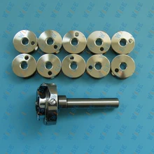 HOOK BOBBIN CASE BOBBINS 10 PCS FOR SINGER 111W155 CONSEW 224 225 226 237 JUKI LU