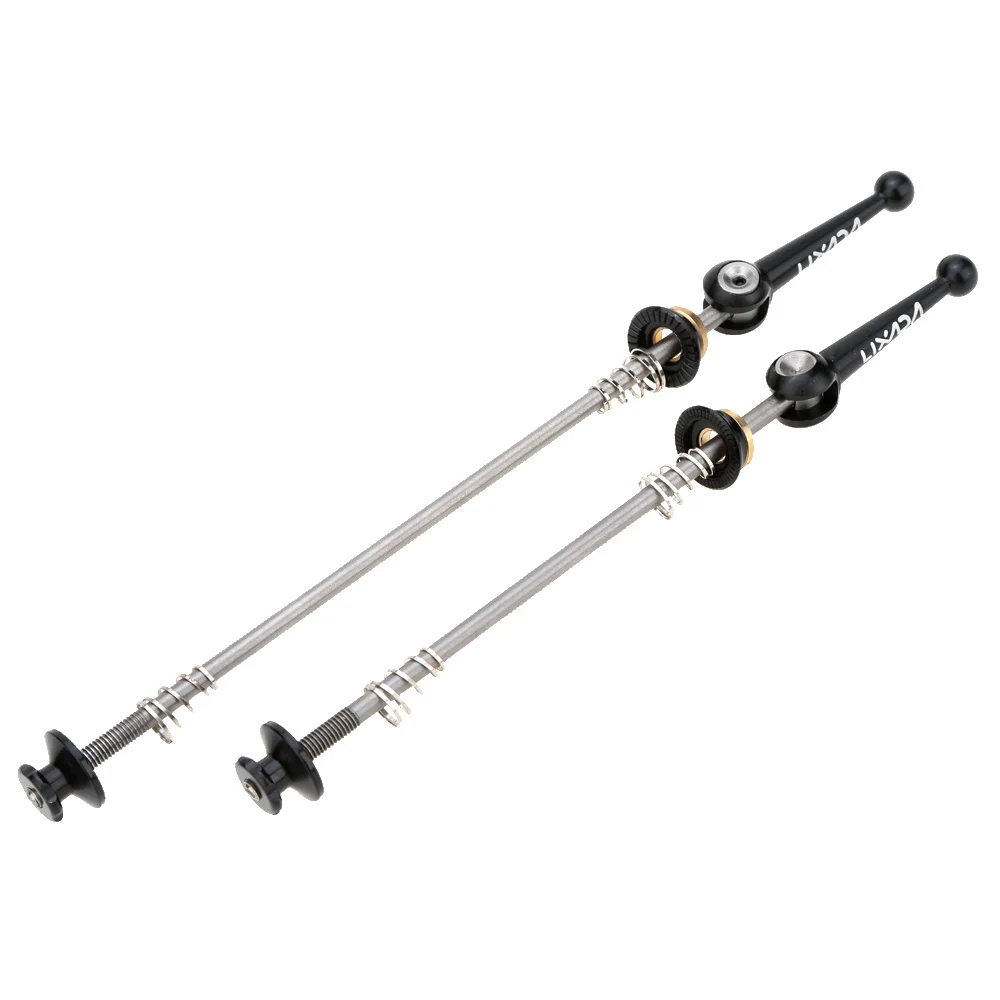 

2Pcs Lixada Bicycle Skewers Ultralight Quick Release Titanium Skewers for MTB Road Bike Bicycle Skewers