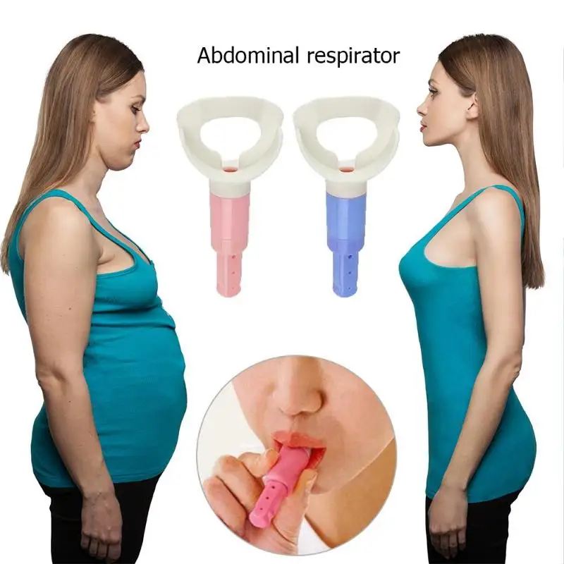 

Just 5 Minutes Fat Burner Abdominal Breathing Trainer Slimming Body Waist Increase Lung Capacity Face Lift Tools for Weight Loss