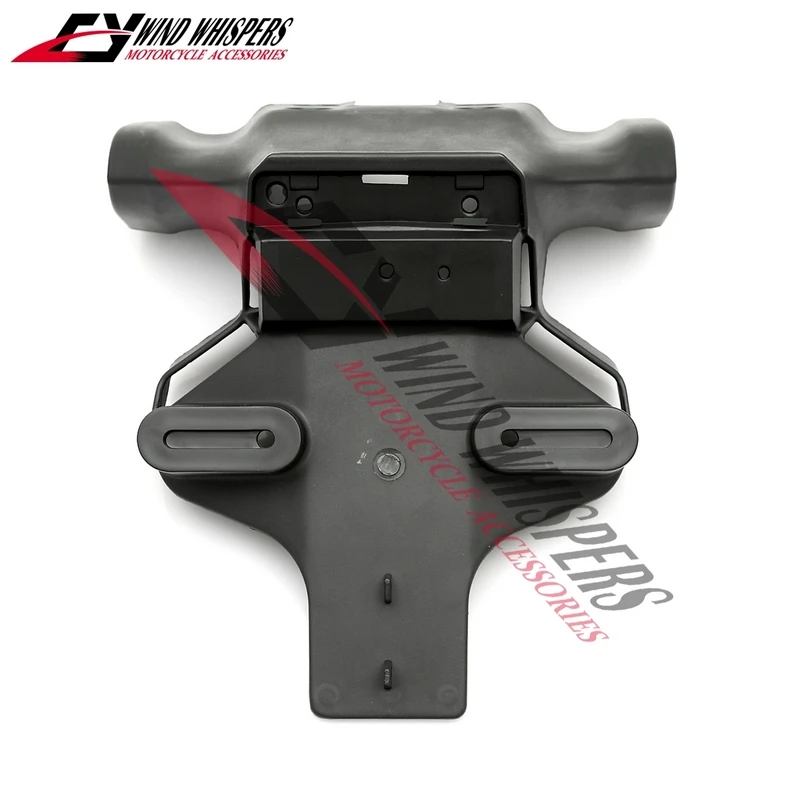 Free Shipping Motorcycle ABS Rear Fender Splash Guard License Plate