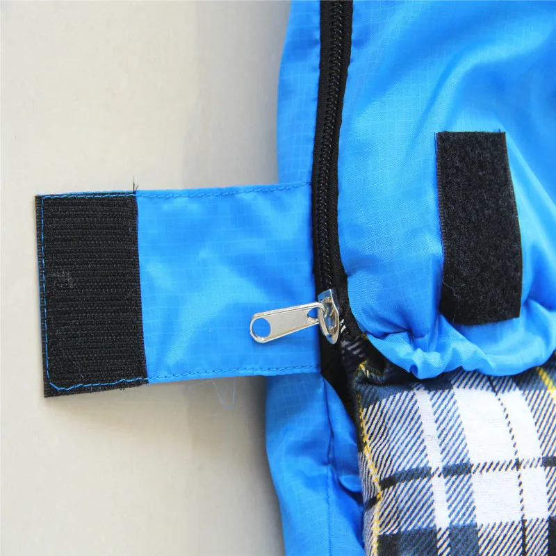 Зимний спальный мешок сшитый носимое одеяло Кемпинг конверт спальный мешок для взрослых зимний спальный мешок Открытый водонепроницаемый кровать