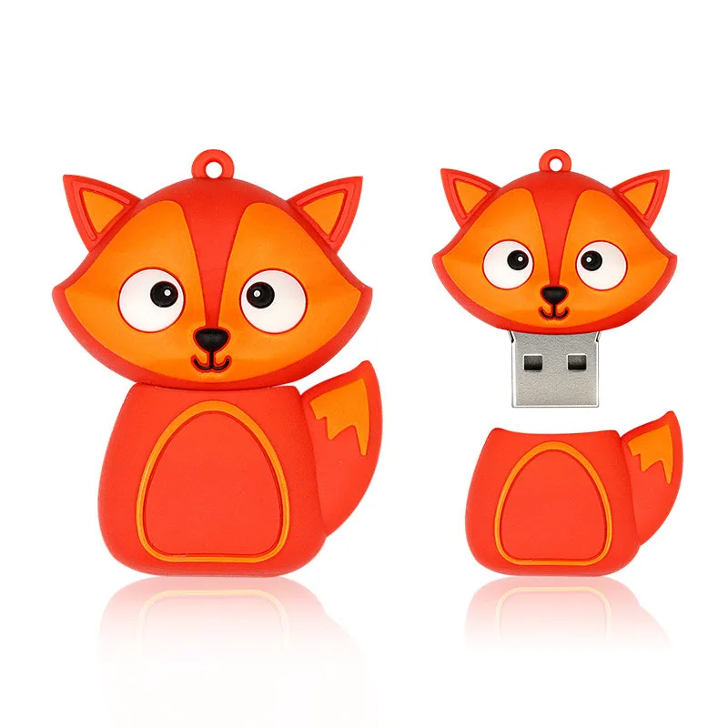 Usb флеш накопитель с изображением милых животных пингвина совы 4 ГБ 8 16 32 64 ГБ|USB
