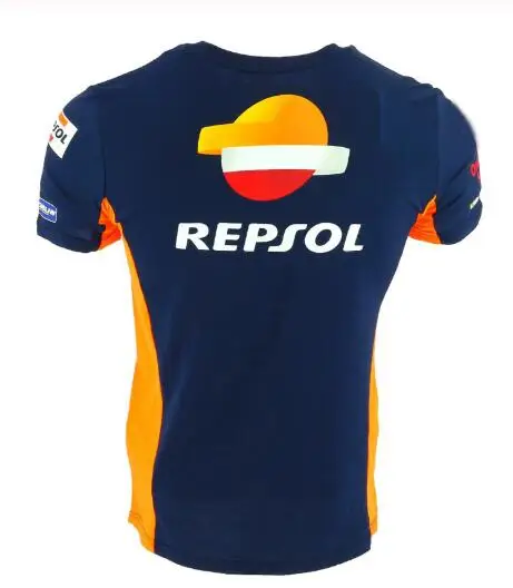 

Motorcycle Motorbike motocross T-shirt Riding Breathable for Repsol Gas Moto Gp Team T-shirts ice cold feel