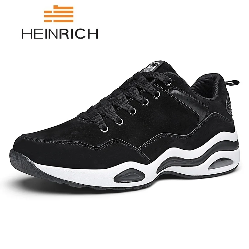 

HEINRICH Men's Autumn Shoes Genuine Leather Sneakers Comfortable Men Shoes Casual Breathable Shoes Krasovki Men Calzado Hombre