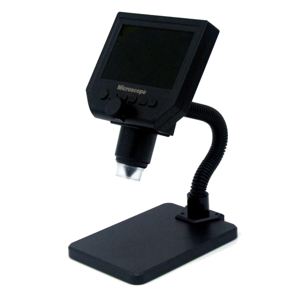 1-600x цифровой микроскоп 4," lcd электронный HD видео микроскоп USB паяльный микроскоп с подставкой для ремонта материнской платы