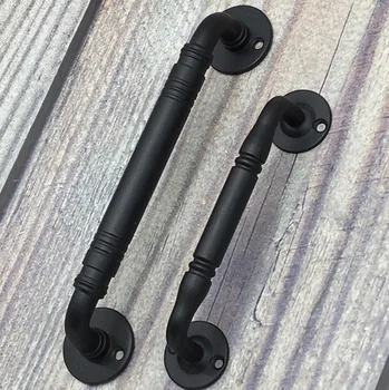 

2PCS/lot L:130X27MM 2018NEW Retro American Industrial Pipe Cabinet Door Handle