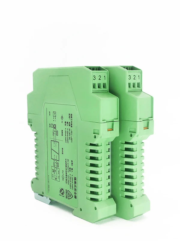 1 or 2 Channel Thermocouple Temperature Isolation Transmitter DC Signal output Analog Convertion Module DIN Rail, K J E S B R N