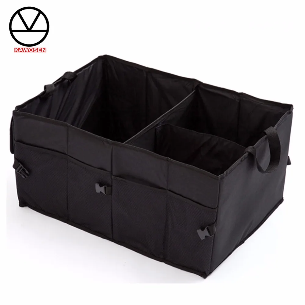 

KAWOSEN 600D Oxford Stowing Tidying Interior Holders, Car Foldable Trunk Organizer Storage Bags,Universal Auto Rear Racks HDTO02