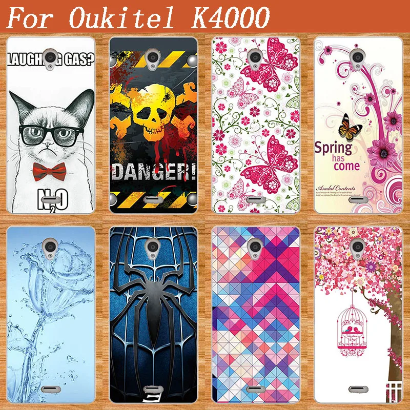 

For OUKITEL K4000 Cover ,High Quality Patterns Phone Case TPU Soft Silicone Painting Back Phone Cover For OUKITEL K4000 Cover